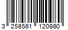 Barcode 3258561120980