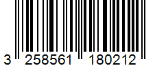 Barcode 3258561180212
