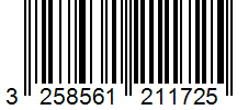 Barcode 3258561211725