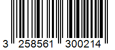 Barcode 3258561300214