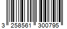 Barcode 3258561300795