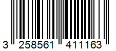 Barcode 3258561411163