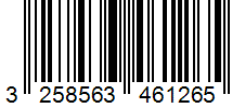 Barcode 3258563461265