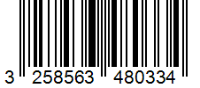 Barcode 3258563480334