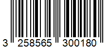 Barcode 3258565300180