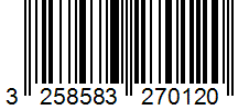 Barcode 3258583270120