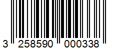 Barcode 3258590000338