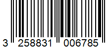 Barcode 3258831006785