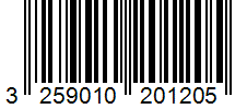 Barcode 3259010201205