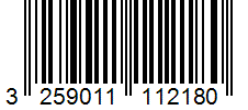 Barcode 3259011112180