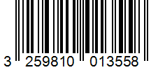 Barcode 3259810013558