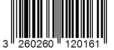 Barcode 3260260120161