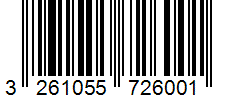 Barcode 3261055726001