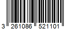 Barcode 3261086521101