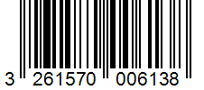 Barcode 3261570006138