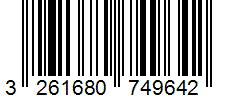 Barcode 3261680749642