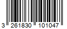 Barcode 3261830101047