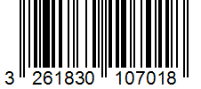 Barcode 3261830107018