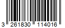 Barcode 3261830114016