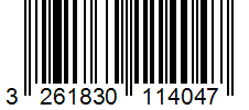 Barcode 3261830114047