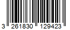 Barcode 3261830129423