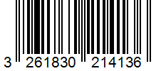 Barcode 3261830214136