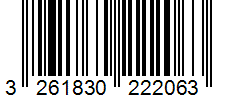 Barcode 3261830222063
