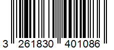 Barcode 3261830401086