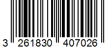 Barcode 3261830407026