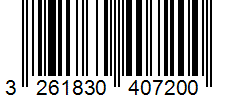 Barcode 3261830407200