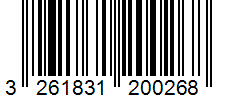 Barcode 3261831200268