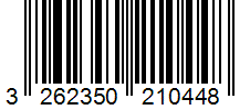 Barcode 3262350210448