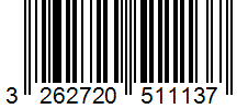 Barcode 3262720511137