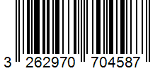 Barcode 3262970704587