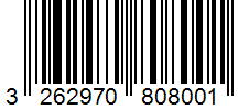 Barcode 3262970808001