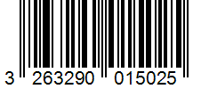 Barcode 3263290015025