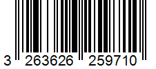 Barcode 3263626259710