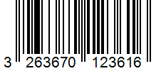Barcode 3263670123616
