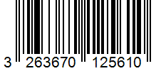Barcode 3263670125610