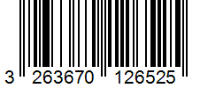 Barcode 3263670126525