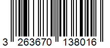 Barcode 3263670138016