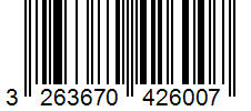 Barcode 3263670426007