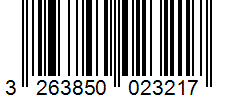 Barcode 3263850023217