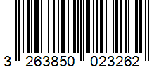Barcode 3263850023262
