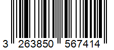 Barcode 3263850567414