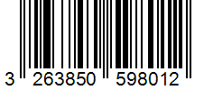 Barcode 3263850598012