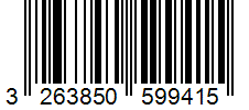 Barcode 3263850599415