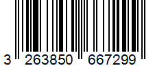 Barcode 3263850667299