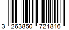 Barcode 3263850721816