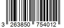 Barcode 3263850754012